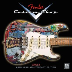   9192022011 Fender Custom Shop Series 2023 Guitar Calendar, 13 timeless classics