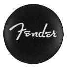 9192022012 Fender  spaghetti logo pick pouch barstool, black/chrome, 24"