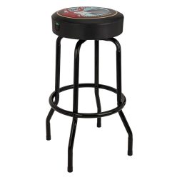   9192022015 Fender  Guitars & Amps pick pouch barstool, black/black, 30"