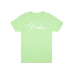   9192022306 Fender Clothing T-Shirts spaghetti logo t-shirt, surf green, S