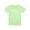 9192022406 Fender Clothing T-Shirts spaghetti logo t-shirt, surf green, M