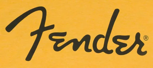 9192122506 Fender Clothing T-Shirts spaghetti logo t-shirt, butterscotch, L