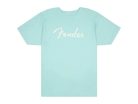 9192222306 Fender Clothing T-Shirts spaghetti logo t-shirt, daphne blue, S