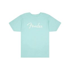   9192222506 Fender Clothing T-Shirts spaghetti logo t-shirt, daphne blue, L