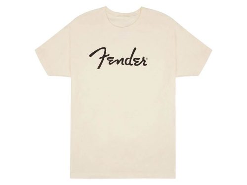 9192322306 Fender Clothing T-Shirts spaghetti logo t-shirt, olympic white, S