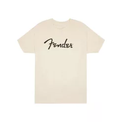   9192322806 Fender Clothing T-Shirts spaghetti logo t-shirt, olympic white, XXL