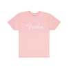 9192400306 Fender Clothing T-Shirts spaghetti logo t-shirt, shell pink, S