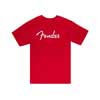 9192401306 Fender Clothing T-Shirts spaghetti logo t-shirt, dakota red, S