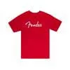 9192401506 Fender Clothing T-Shirts spaghetti logo t-shirt, dakota red, L