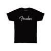 9192411306 Fender Clothing T-Shirts spaghetti wavy checker logo t-shirt, black, S