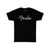 9192411306 Fender Clothing T-Shirts spaghetti wavy checker logo t-shirt, black, S