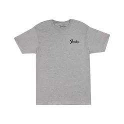   9192500306 Fender Clothing T-Shirts transition logo t-shirt, athletic grey, S