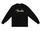 9192523406 Fender  spaghetti logo long sleeve T-shirt, black, M