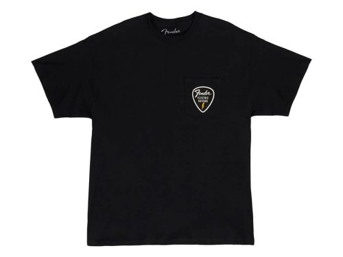 9192601306 Fender Clothing T-Shirts pick patch pocket t-shirt, black, S