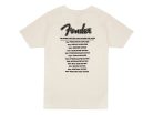 9192822306 Fender Clothing T-Shirts world tour t-shirt, vintage white, S