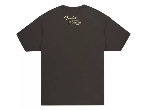 9192828606 Fender  Wings To Fly T-Shirt, vintage black, XL