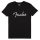 9193010505 Fender Clothing T-Shirts spaghetti logo men's tee, black, XXL