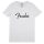 9193010510 Fender Clothing T-Shirts spaghetti logo men's tee, white, XXL