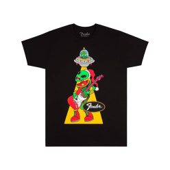   9194000306 Fender Clothing T-Shirts t-shirt Ugly Christmas Alien, black, S