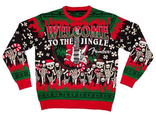 9195222406 Fender  sweater Ugly Christmas 2024, M