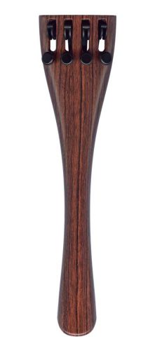 919731-P Wittner Ultra cello tailpiece, 3/4-1/2, synthetic, rosewood color, with 4 finetuners