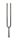 920-A-1 Wittner  tuning fork, 3,6 mm., round, nickel plated, a1-440.0 Hz.