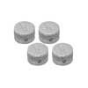 9221023000 Gretsch Genuine Replacement Part knob, most Gretsch models, "G" logo, set of 4 pieces, chrome