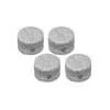 9221023000 Gretsch Genuine Replacement Part knob, most Gretsch models, "G" logo, set of 4 pieces, chrome