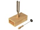 935-RA Wittner  tuning fork a-440 Hz. on wooden resonance case, with striker, 7x13 mm.