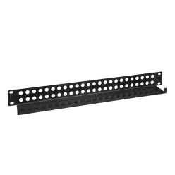   95-SCPB-48 Proel  119 inch panel, 2 HE, metal, black, for patch bay 48 channels