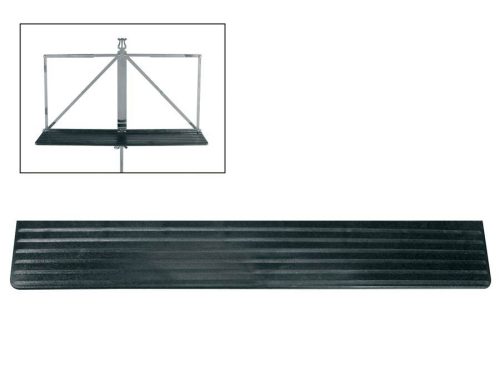 963061 Wittner  music stand shelf extender, black plastic