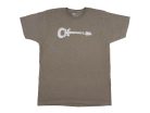 9922475406 Charvel Clothing T-Shirts GTR logo t-shirt, heather green, S