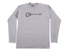 9925727506 Charvel Clothing T-Shirts LS headstock longsleeve, grey, M