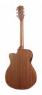 A-50-CE Richwood Master Series handmade auditorium OOO guitar, solid mahogany & mahogany, satin finish, cutaway, Fishman Isys+