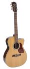 A-65-CEVA Richwood Master Series handmade auditorium OOO guitar, solid spruce & rosewood, vintage aged finish, Fishman Presys+