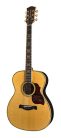 A-70-EVA Richwood Master Series handmade auditorium OOO guitar, solid spruce & rosewood, ebony fb, real abalone, vintage, Fishman