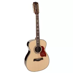   A-7012-VA Richwood Master Series handmade auditorium OOO 12-string guitar, solid spruce & rosewood, ebony fb, real abalone, vintage