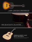 A3DSNT Sire Guitars A3 Series Larry Carlton acoustic dreadnought guitar with SIB electronics, natural