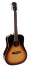 A3DSVS Sire Guitars A3 Series Larry Carlton acoustic dreadnought guitar with SIB electronics, vintage sunburst