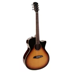   A3GSVS Sire Guitars A3 Series Larry Carlton acoustic grand auditorium guitar with SIB electronics and cutaway, sunburst