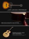 A3GSVS Sire Guitars A3 Series Larry Carlton acoustic grand auditorium guitar with SIB electronics and cutaway, sunburst