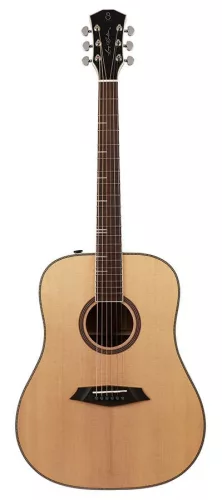 A4DSNT Sire Guitars A4 Series Larry Carlton acoustic dreadnought guitar, solid top and back (roasted top)with SIB electronics, natural