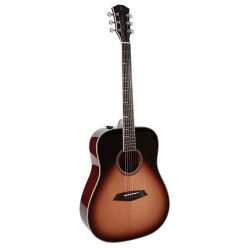   A4DSVS Sire Guitars A4 Series Larry Carlton acoustic dreadnought guitar, solid top and back (roasted top) with SIB electronics, sunburst