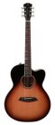 A4GSVS Sire Guitars A4 Series Larry Carlton acoustic grand auditorium guitar, solid top and back (roasted top) with SIB electronics, sunburst