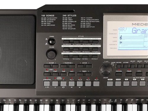 A810 Medeli Aspire Series keyboard, 61 touch sensitive keys, 2 x 40 watt