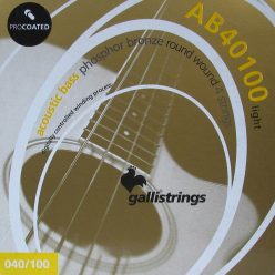   AB-40100 Galli ProCoated Phosphor Bronze string set acoustic bass, phosphor bronze, light, 040-060-080-100