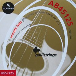   AB-45125 Galli ProCoated Phosphor Bronze string set acoustic 5-string bass phosphor bronze coated medium, 045-065-085-105-125