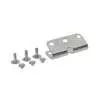 ABSP-010 Boston  bass strap part, end clip 38x41mm (width), chrome