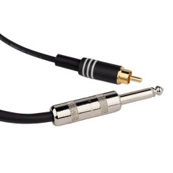   AC-171-600 Boston  audio signal cable, RCA to 6.3mm jack mono, 6.00 meter, for FWF-MV1 pickup system