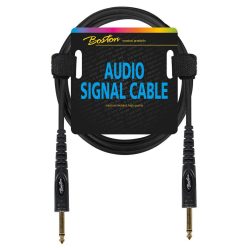   AC-211-300 Boston  audio signal cable, 6.3mm jack mono to 6.3mm jack mono, 3.00 meter